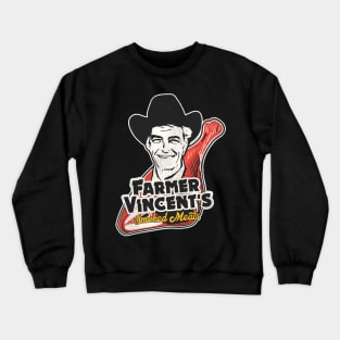 Farmer Vincent's Smoked Meat -- Motel Hell Fan Art Crewneck Sweatshirt